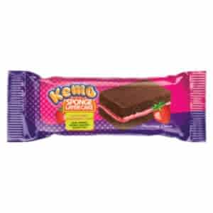 Çi̇lek Aromali Kremali Kakaolu İki̇ Katli Kek