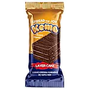 Kakao Kremali Kakaolu Üç Katli Kek